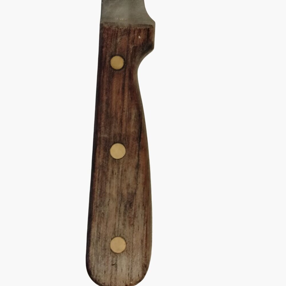 Stainless Steel Carving Knife Riveted Wood Handle Block SetReplacement - Picture 4 of 6
